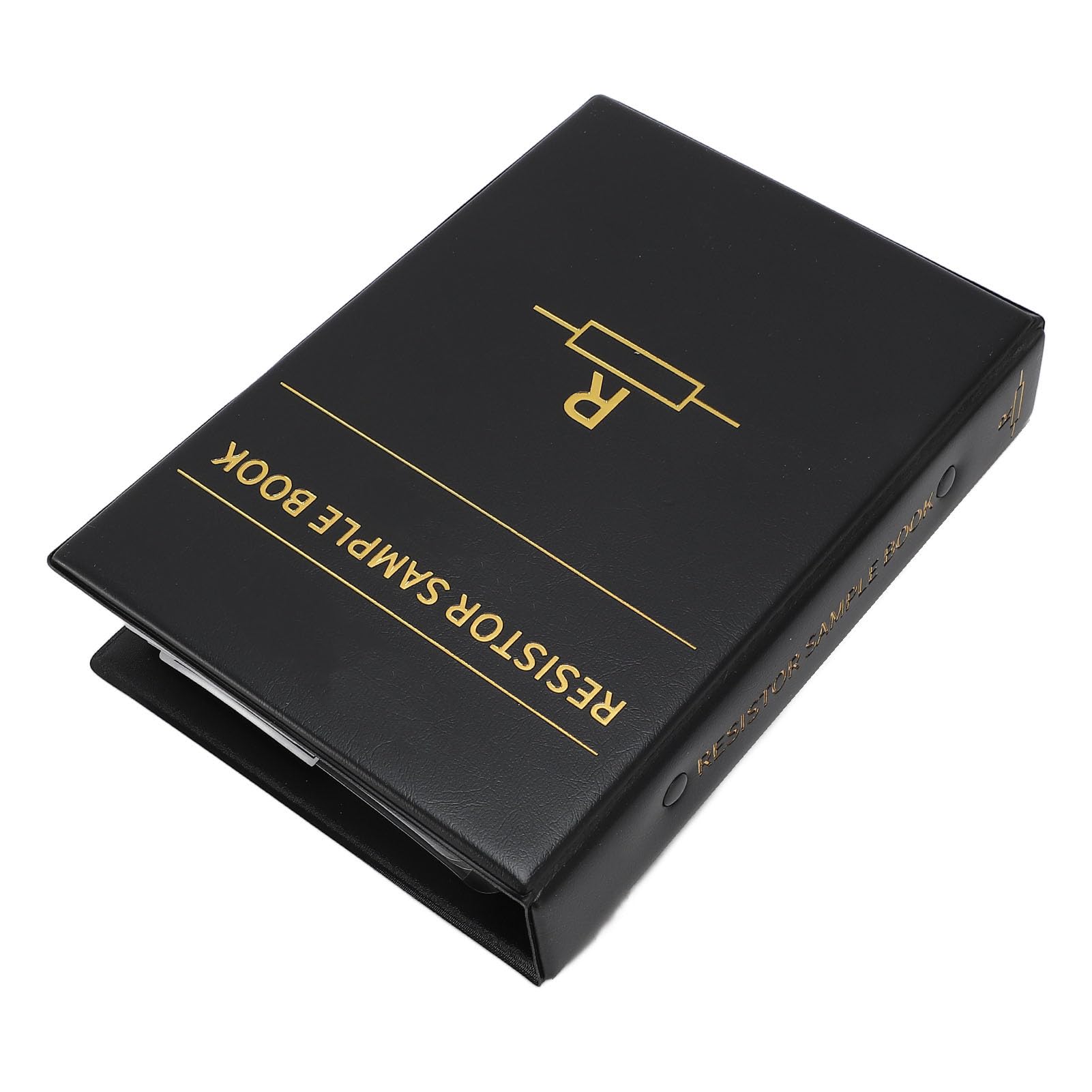 Libro de muestras de resistencias SMD 1206, kit variado de resistencias de chip con precisión del 1% y 170 valores, 50 unidades de cada uno, carpeta compacta de PVC para