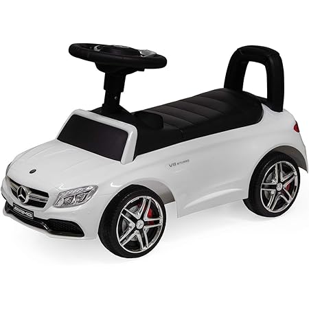 Amazon 足けり 乗用カー ポルシェ 911 乗用玩具 足けり車 乗り物 車のおもちゃ 乗物玩具 White 乗用玩具 三輪車 おもちゃ