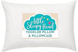 Little Sleepy Head Toddler Pillow: Superior Neck Support for Ultimate Child Comfort