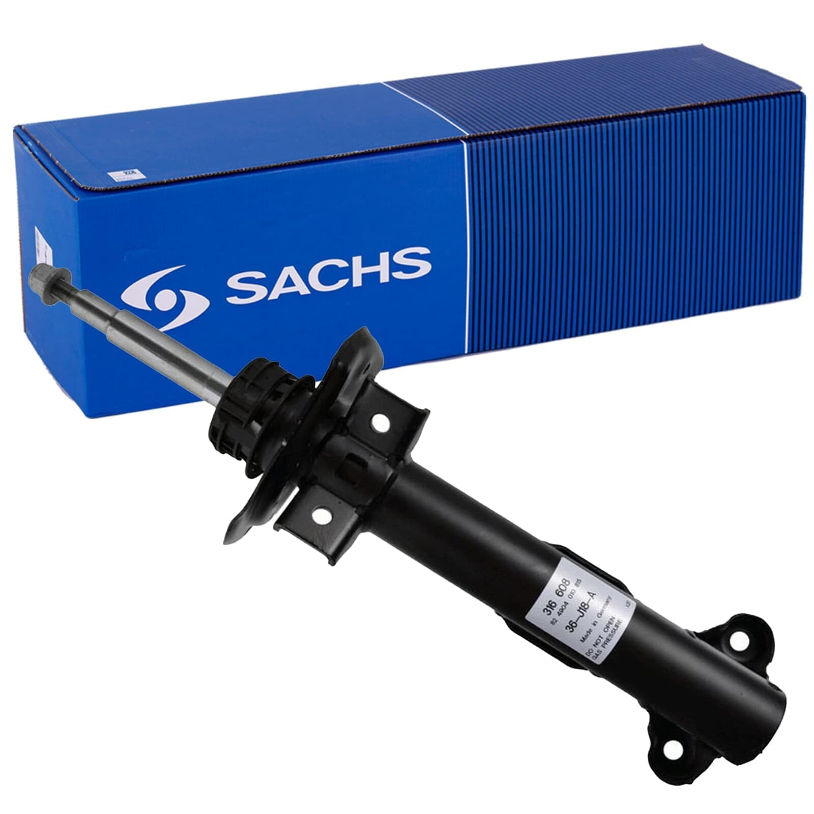 SACHS 316 608 Shock Absorber compatible with Mercedes-Benz C-Class Sedan (W204) 2007-2015 Front Axle and Other Vehicles