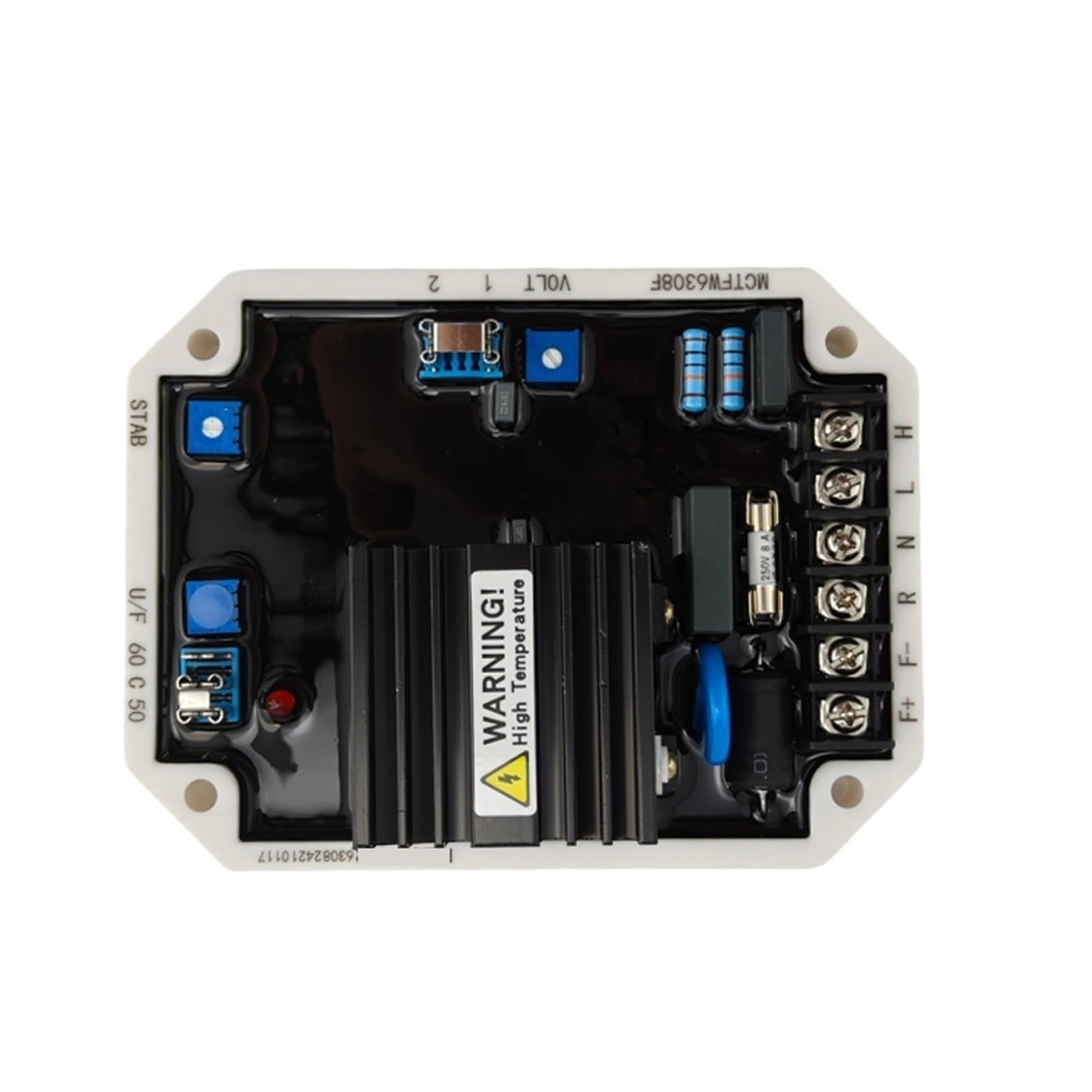CBRBLCIUL 1pcs MCTFW6308F Brushless Alternator AVR Generator Automatic Voltage Regulator Parts