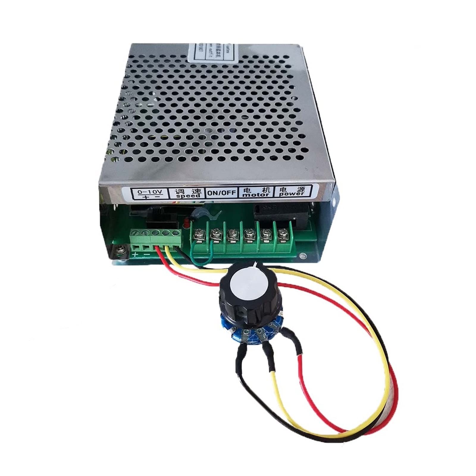 Mooilko Package2 Air Cooled 0.5Kw Cnc Spindlemotor Kit Motor + Fan 500W Spindle Motor + Power Supply Speed Governor For Engraving Smooth Running(Package2)