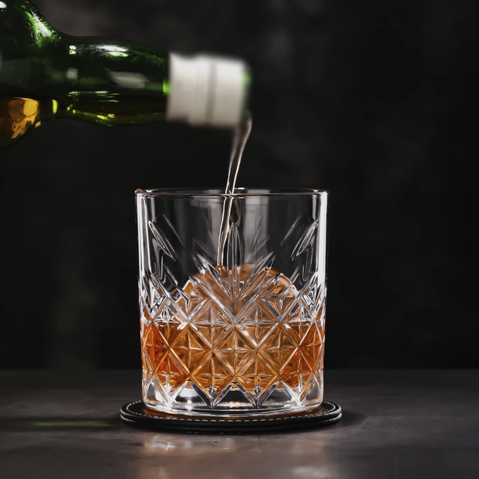 Kieliszki do wody/szklanki 4. SZT. Szklane kubki do whisky moda szkocka whisky bourbon koktajle RUM trwałe szklanki do whisky szklanki do wody