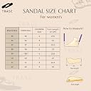TRASE Wedges Heels for Women Office Wear | Comfortable Sandals for Women with Soft Sole | Stylish Ladies Formal Casual Slip On Footwear (Burgundy, 7 UK) gallery image