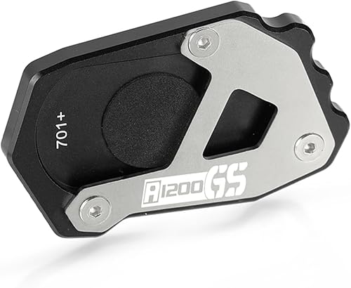 Miniatura 8 de CNC aluminio Side Stand Enlarge Plate Kickstand Extension for BMW R 1200 GS-LC Adventure 2015-2018 (Color  GS)