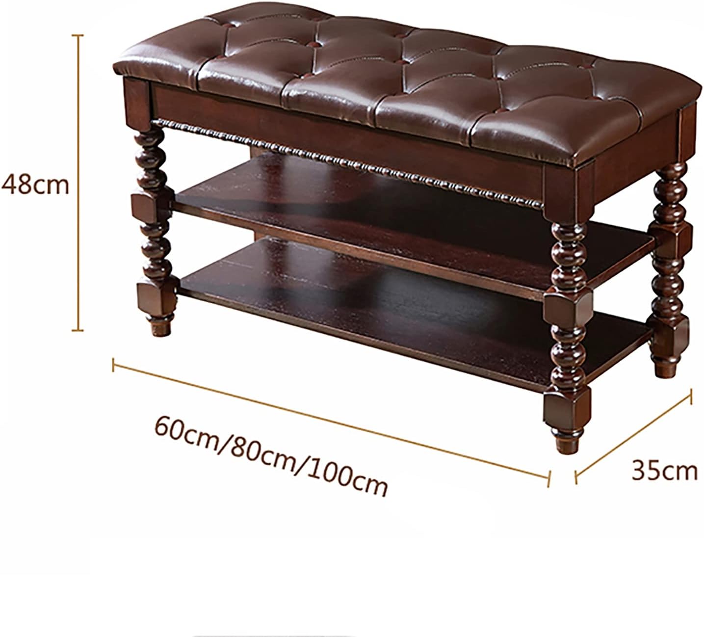 ハンドメイド シューズベンチ ブラウン 玄関ベンチ ハンドメイド シューズベンチ ブラウン 玄関ベンチ