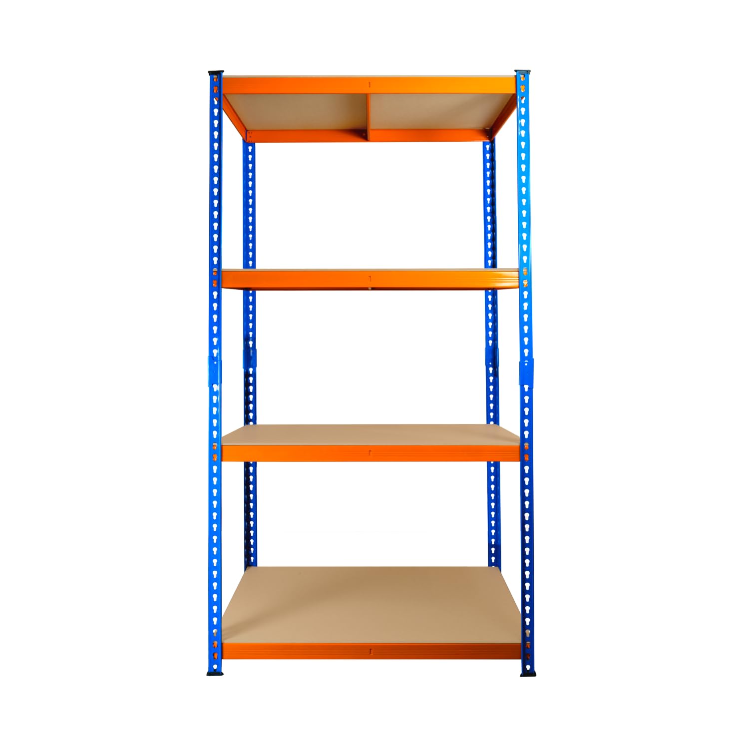 TRADE PRICE DEALS 4 Tier Extra Heavy Duty Racking Warehouse Storage Industrial Garage Metal Shelving Unit 300kg Per Shelf (180 x 90 x 45cm)