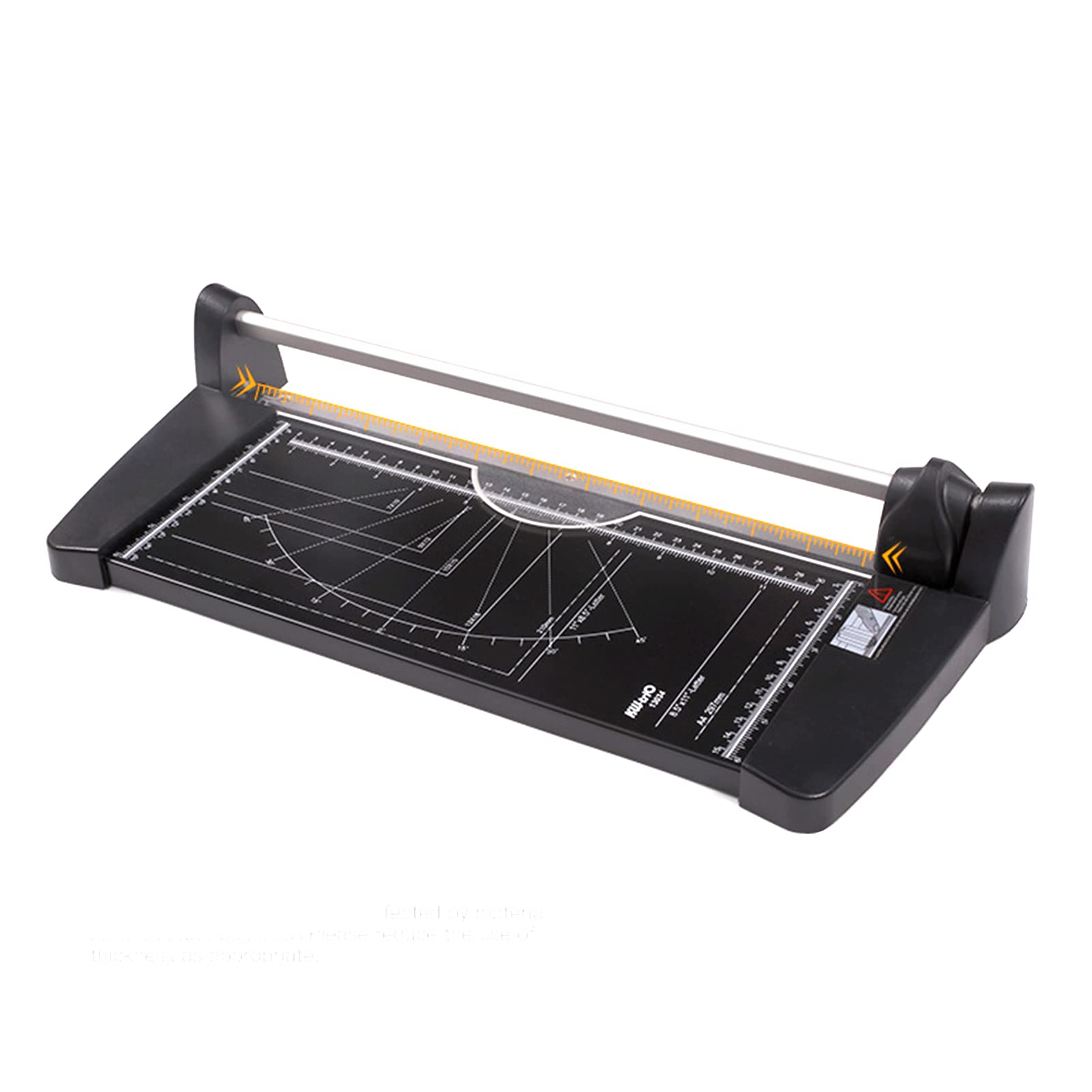 A4 Paper Cutter 12 inch Cut Length Guillotine Trimmer Mini Portable Scrapbooking Tool with 10 sheet Capacity Paper Cutting Board for Cardstock Paper Crafts Paper Slicer