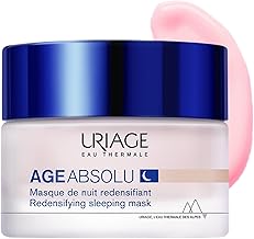 URIAGE – Masque de Nuit Redensifiant pour Peau Raffermie et Régénérée, Texture Confort (Pot 50mL) L'unité