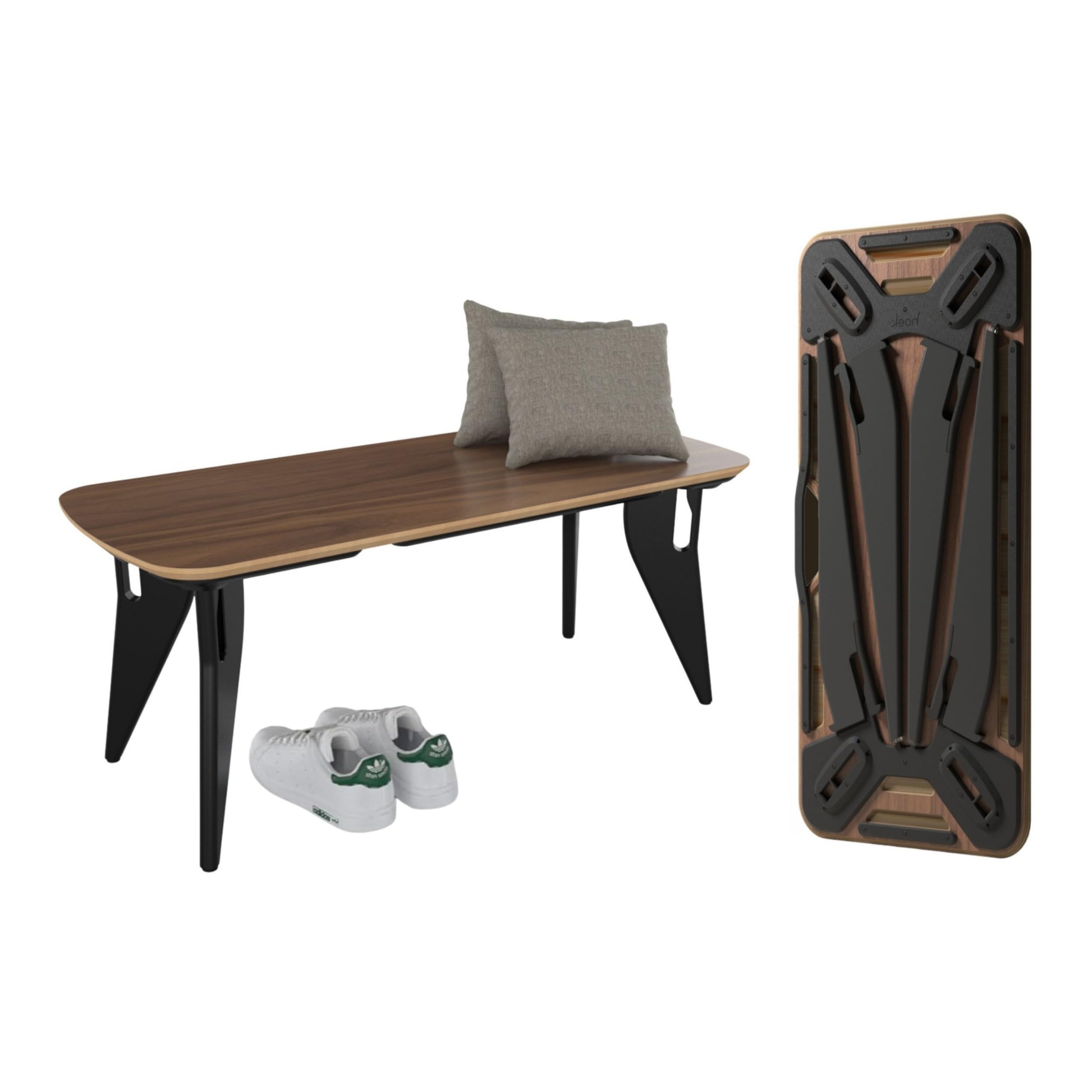 Amazon.com - HOEK Bench – Modern Work from Home Seating with One