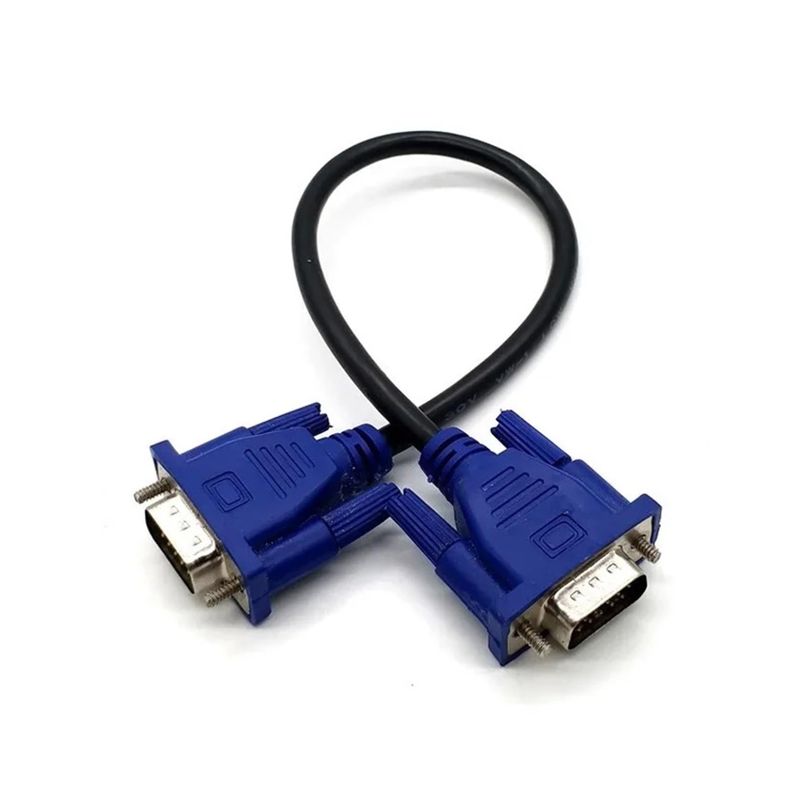 Cavo di prolunga VGA HD 15 pin maschio a maschio VGA cavo di linea filo di rame per PC Computer M>oni>tor proiettore (0,5 m)