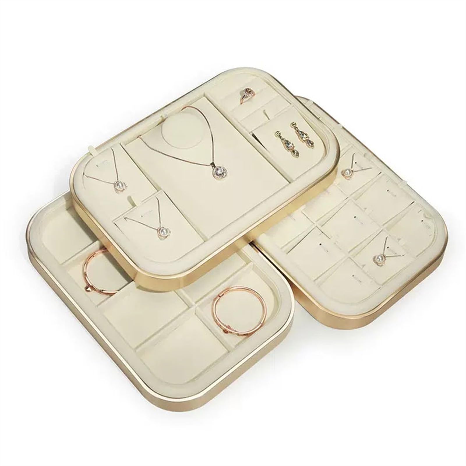 Schmuckhalter Jewelry Tray Stackable Drawer Organizer