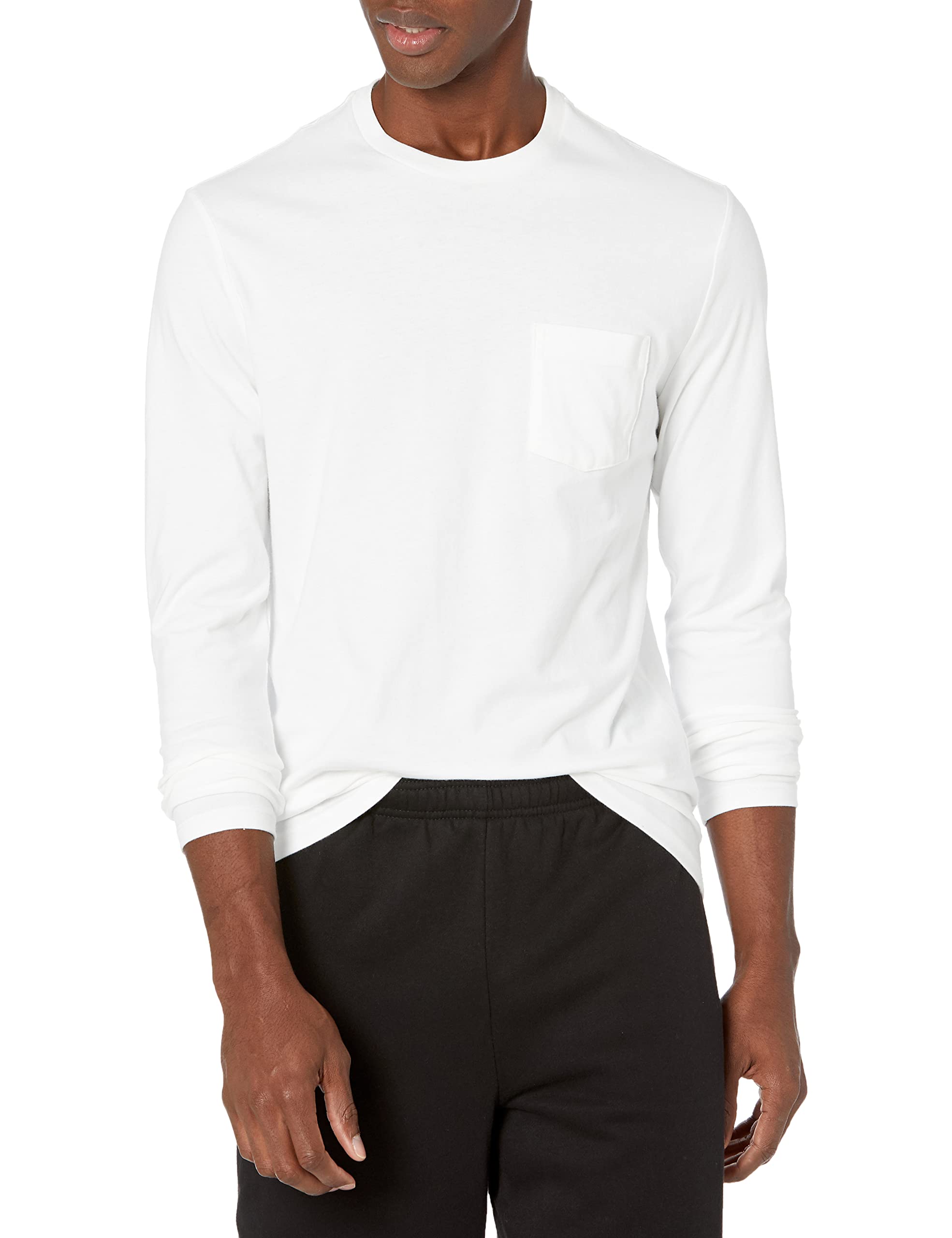 Amazon Essentials T-Shirt a Maniche Lunghe Slim Uomo