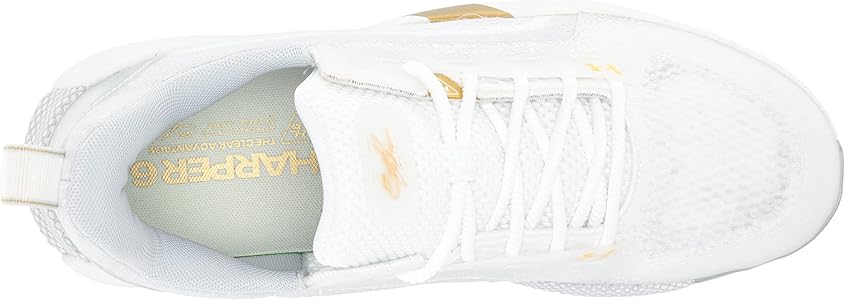 Amazon.com | Under Armour Men's Harper 6 Low, White (100