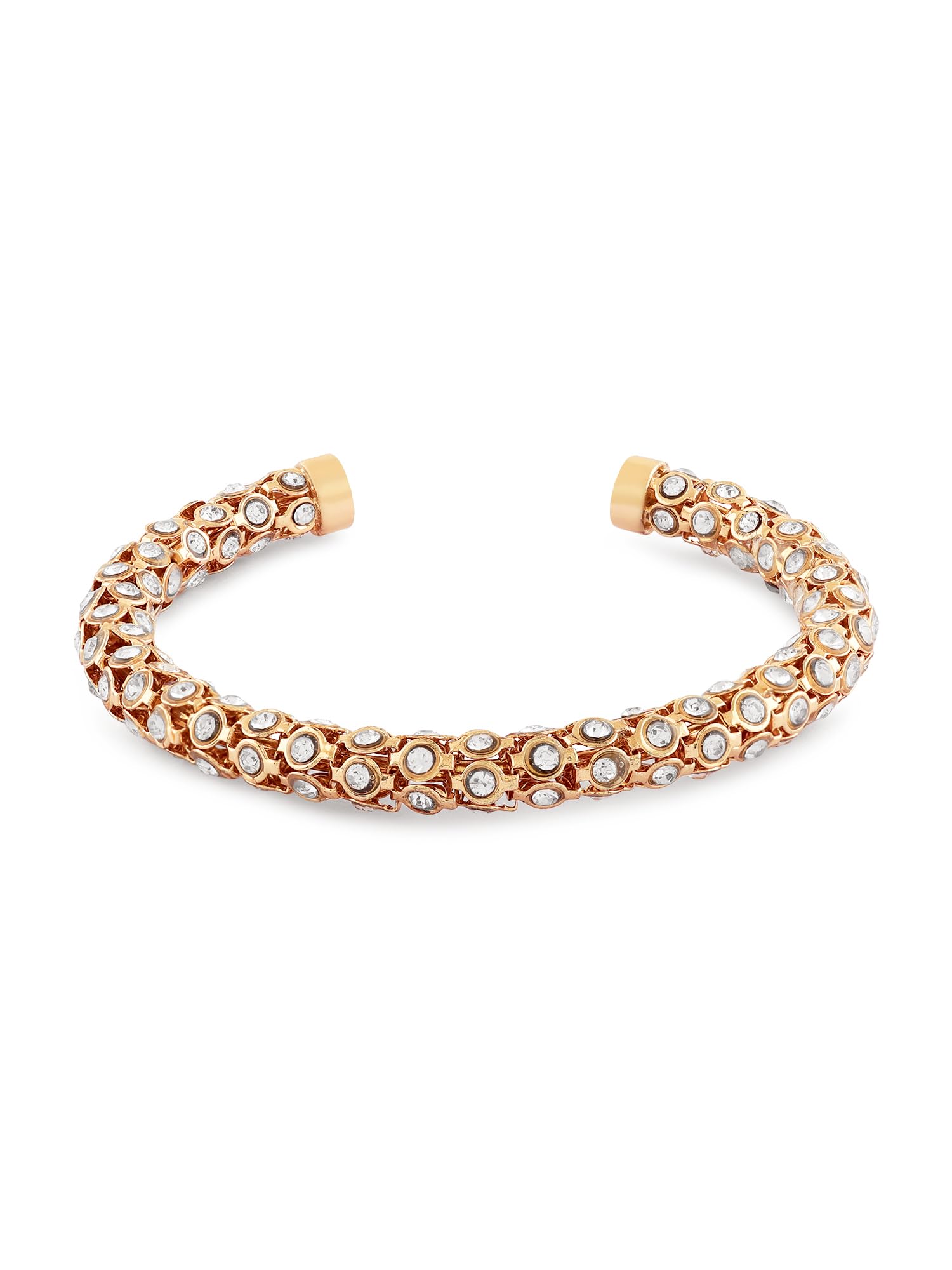 See full amazon price history chart for ZAVERI PEARLS Gold Tone Dazzling Austrian Diamonds Contemporary Kada Style Bracelet For Women-ZPFK17225 ZAVERI PEARLS Gold Tone Dazzling Austrian Diamonds Contemporary Kada Style Bracelet For Women-ZPFK17225 (B0CRRLZLYG) Amazon Price History, Amazon Price Tracker
