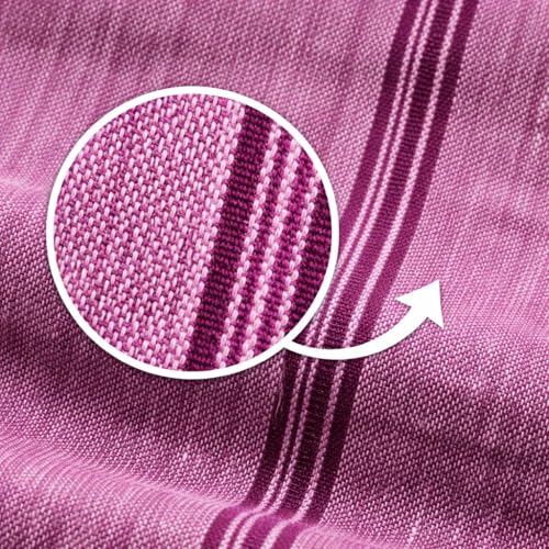 Image of Handloom Cotton Handkerchief, Multicolor, 18x18 Inch, Soft and Breathable, Reusable, Pack of 12