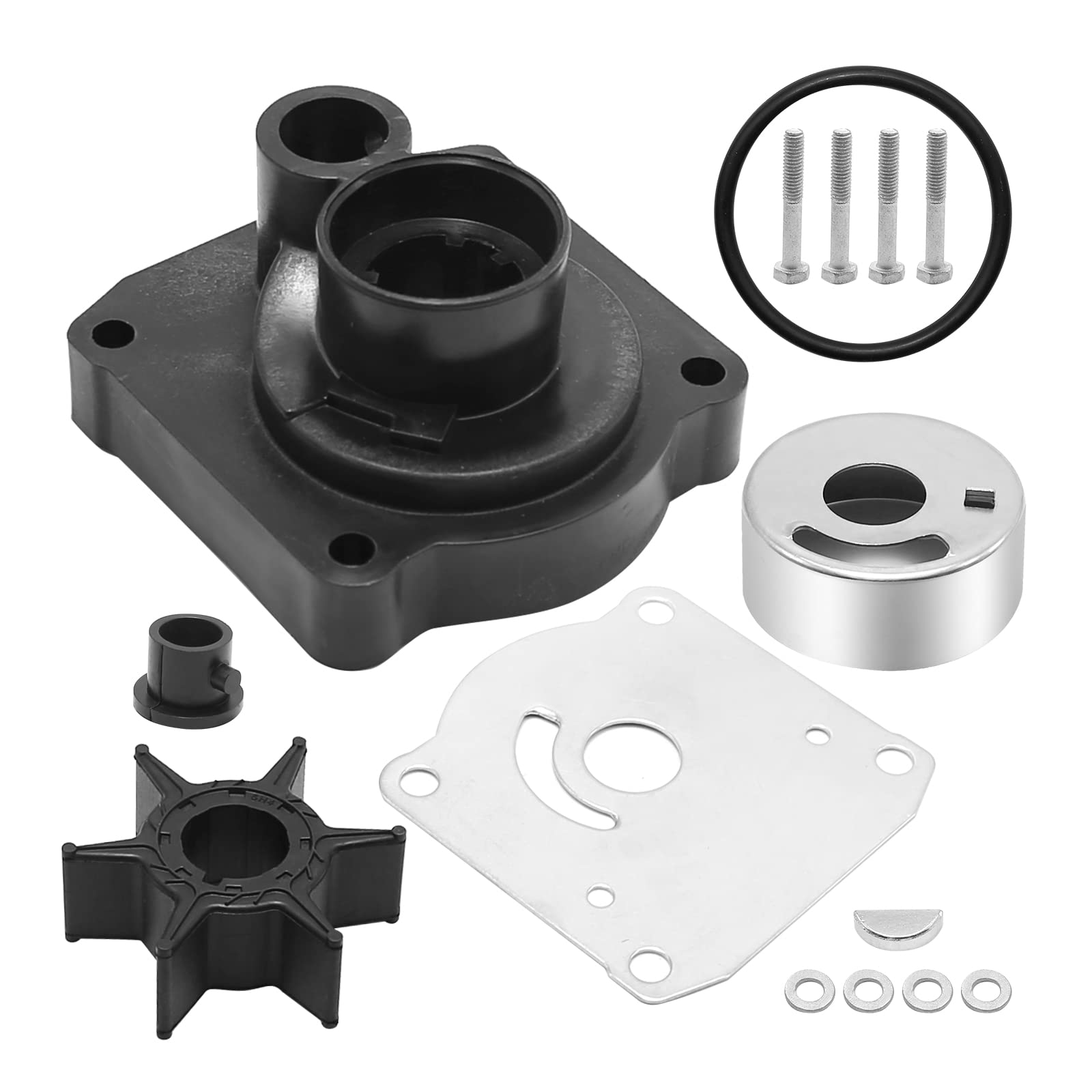 61N-W0078-11-00 Water Pump Repair Kit, Replacement for Yamaha Outboard Motors 4 Stroke, Replace 61N-W0078-10-00, Sierra 18-3432