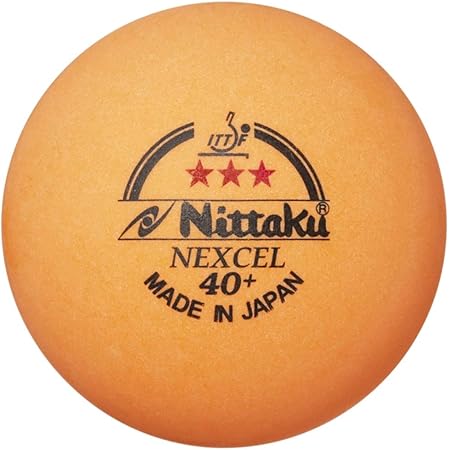 Amazon ニッタク Nittaku 卓球 ボール カラー3スター ネクセル 国際公認球 3個入り Nb 1150 ニッタク Nittaku ボール