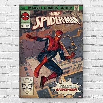 Amazon.co.jp: 映画ポスター スパイダーマン コミックブック