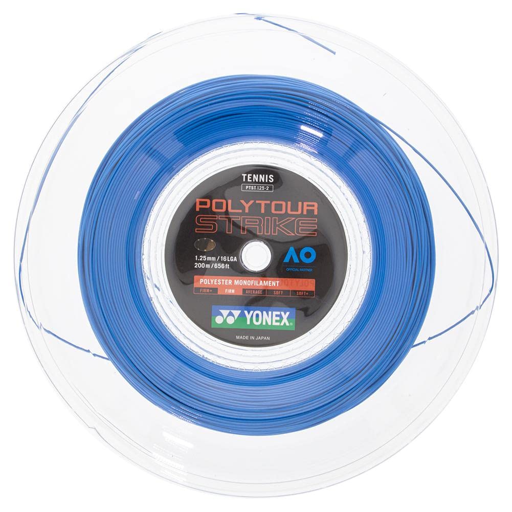YONEX Poly Tour Strike Tennis String Reel Blue (16L)