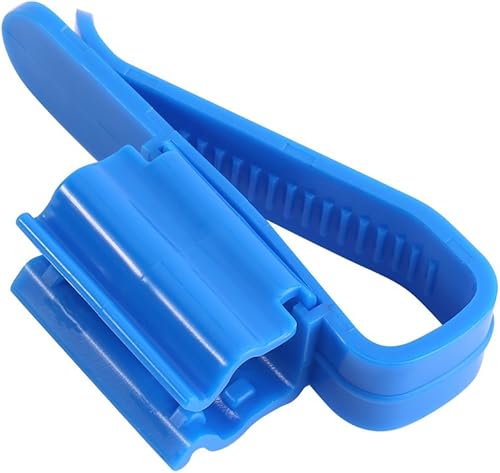 Miniatura 4 de 2 unids Clip ajustable diseño de plástico azul multifuncional tubería de agua Clip de fijación clip de montaje de peces ajustable Clip de montaje de
