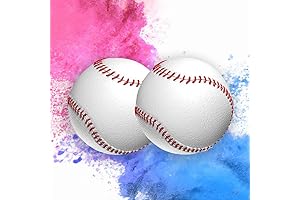 Baseball Gender Reveal Set: Blue vs Pink Targets with Bursting Powder