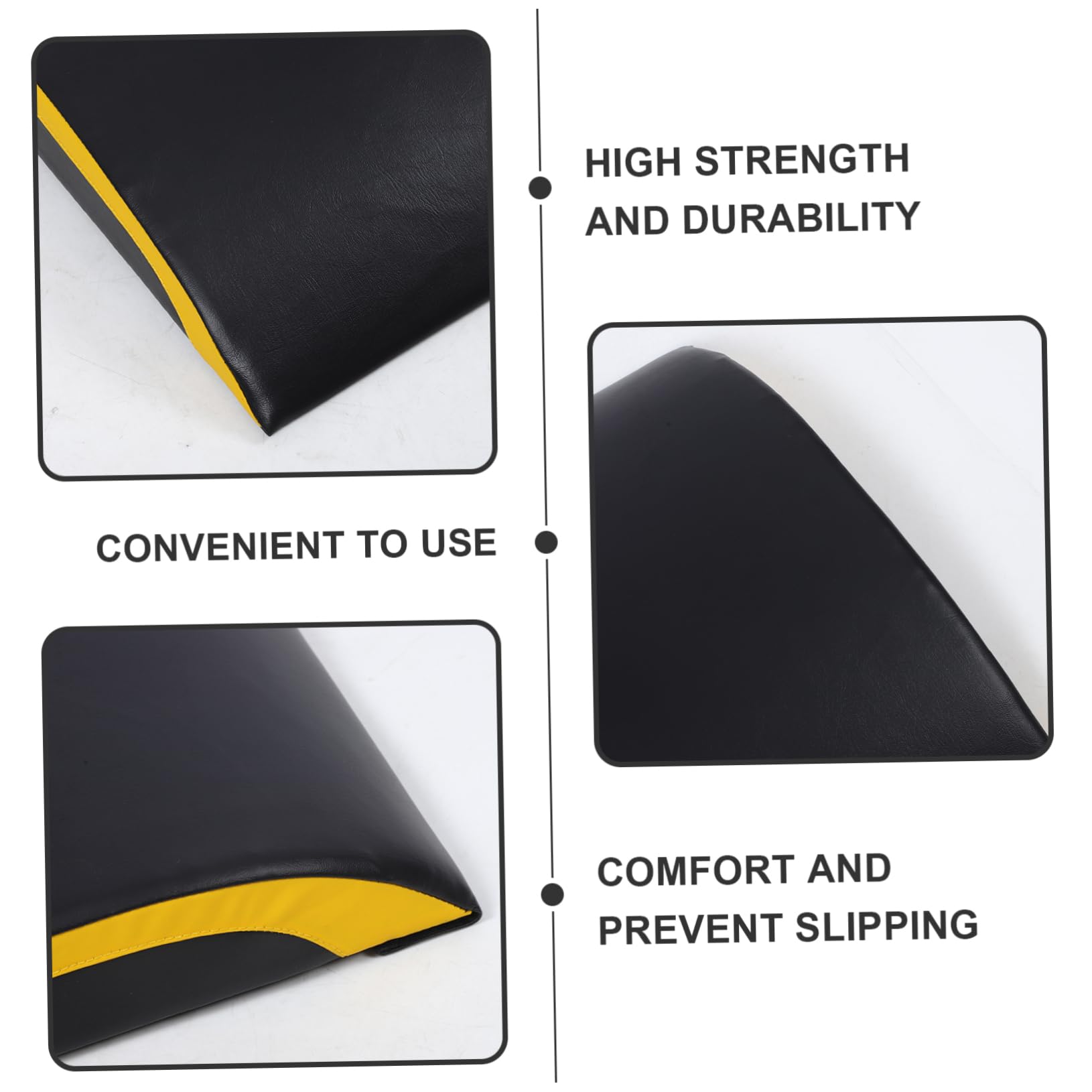 Abaodam Sit Up Helper Mat Skid Abdominal Exercise Pad for Home Workouts Thick Support for Sit Ups Crunches Durable Gym Equipment