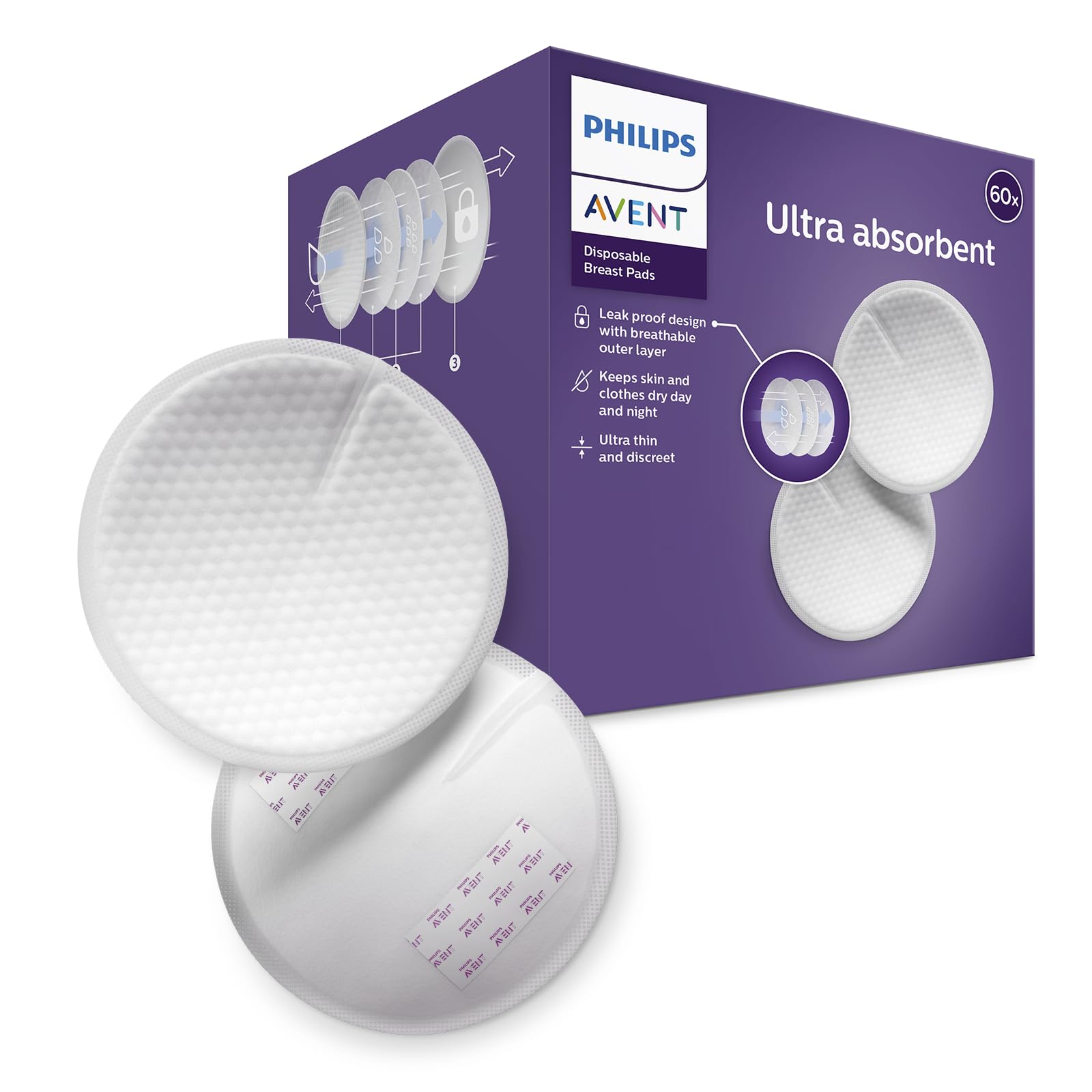 Philips Avent ULTRA COMFORT DISP B/PADS X60Philips Avent ULTRA COMFORT DISP B/PADS X60