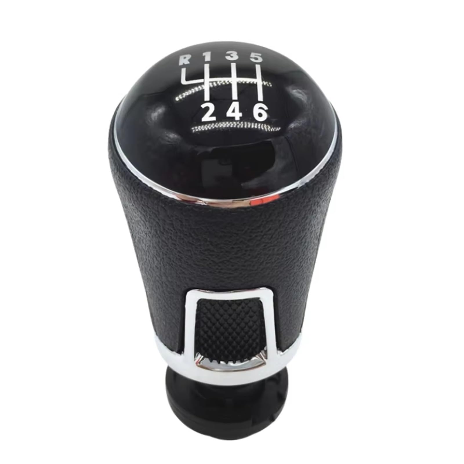 Cqrbne 6 Speed Car Gear Lever Knob For Golf 5 6 7 For Passat B6 B7 For Amarok For Polo Gear Shift Knob Hand Speed Ball Lever Shifter Gear Shift Knob Handle(6 Speed)