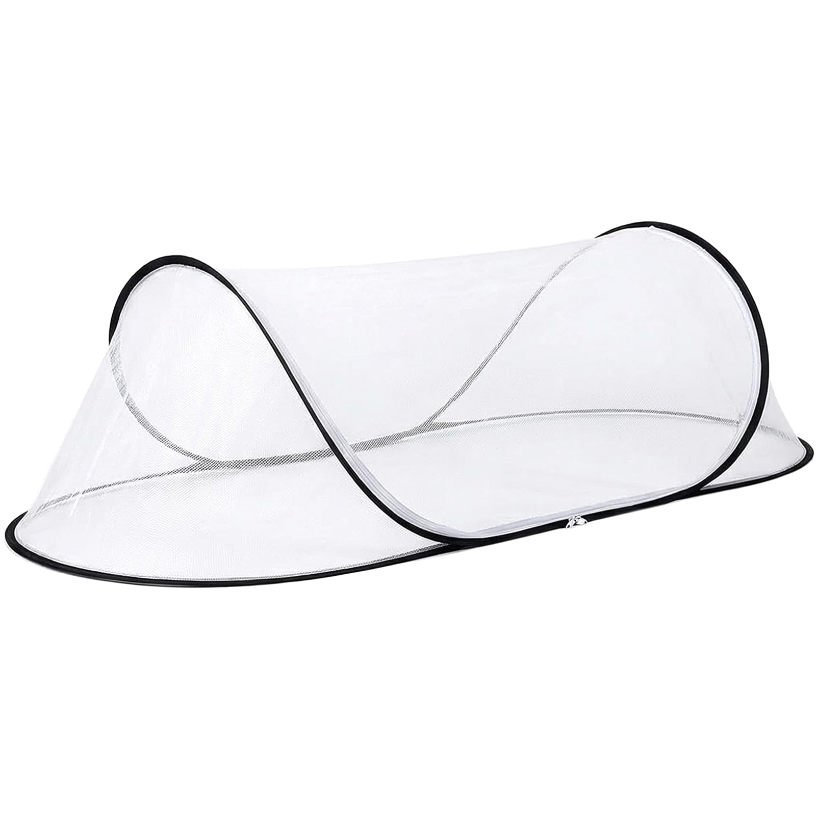 Portable Mosquito Net Tent | Pop-Up Design, High-Density Mesh for Outdoor/Summer Camps with Storage Bay, Fits Twin Bed | Oversized 200 x 80 x 56 CM