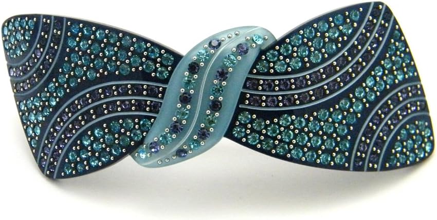 Women's Eldora Barrette Hairpin 4.33 X 1.58 inch Blue