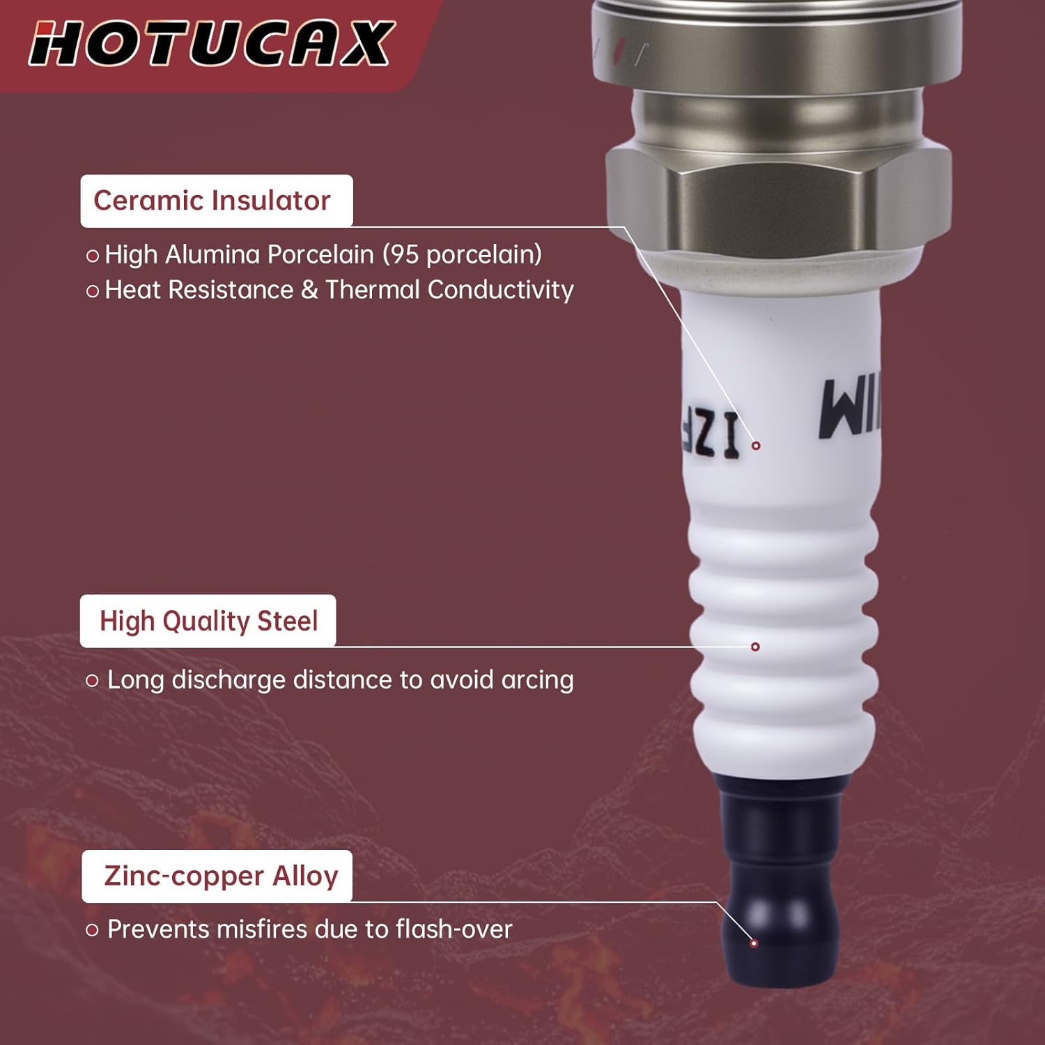 Ignition Coils UF242 & Spark Plug Compatible with Honda Odyssey Acura CL TL Accord 3.0L 3.2L 3.5L V6. UF242 30520P8EA01 4503, 6PCS