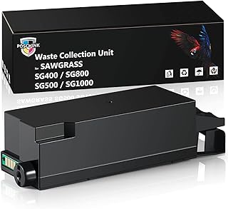 Poschink Waste Ink Collection Unit Tank Replacement for SAWGRASS SG500 SG1000 SG400 SG800 Printers