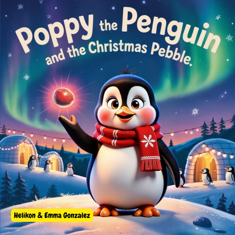 Poppy the Penguin and the Christmas Pebble: A heartwarming Christmas story about kindness, friendship, and the true magic of giving — perfect for children ages 3 to 7 (Childrens Illustrated books)