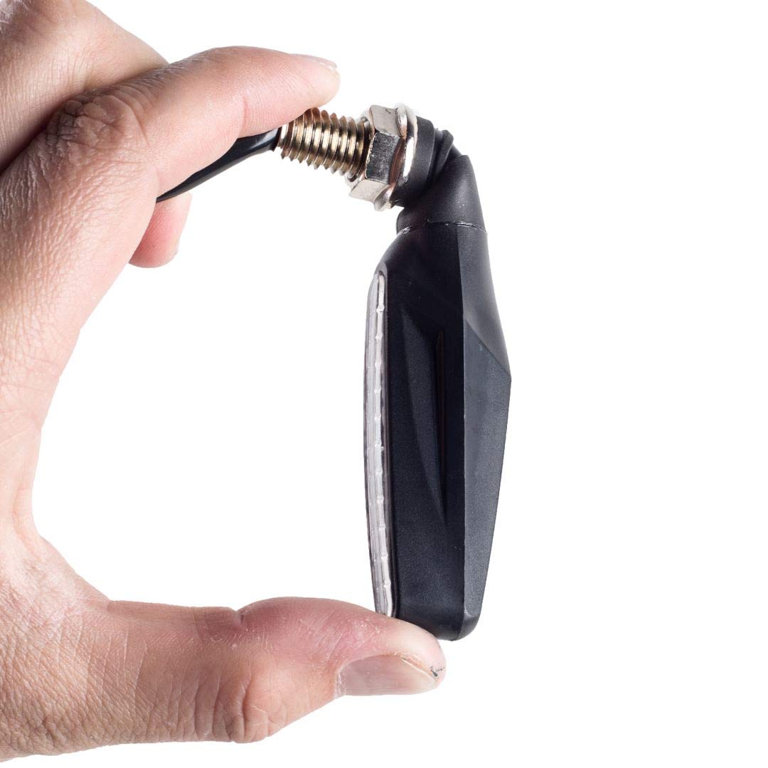 Indicatori Direzione Moto SFONIA LED - 4 Pezzi, 12V, Impermeabili, Universali - Foto 4