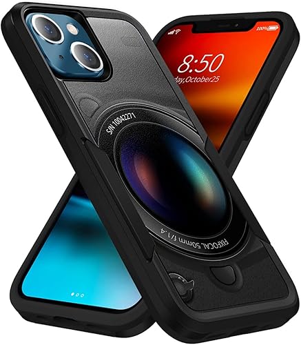 Miniatura 22 de CasesOnDeck Grip - Funda compatible con Apple iPhone 14 (6.1 pulgadas) / iPhone 14 [Dual Tactical], funda delgada y resistente, color negro mate