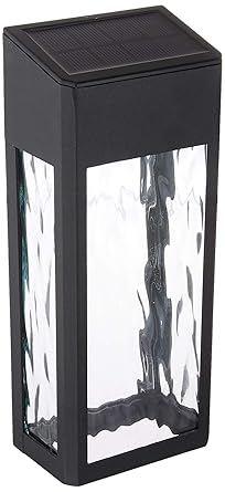 Classy Caps SWL888 Lancaster Solar Deck & Wall Light, Black