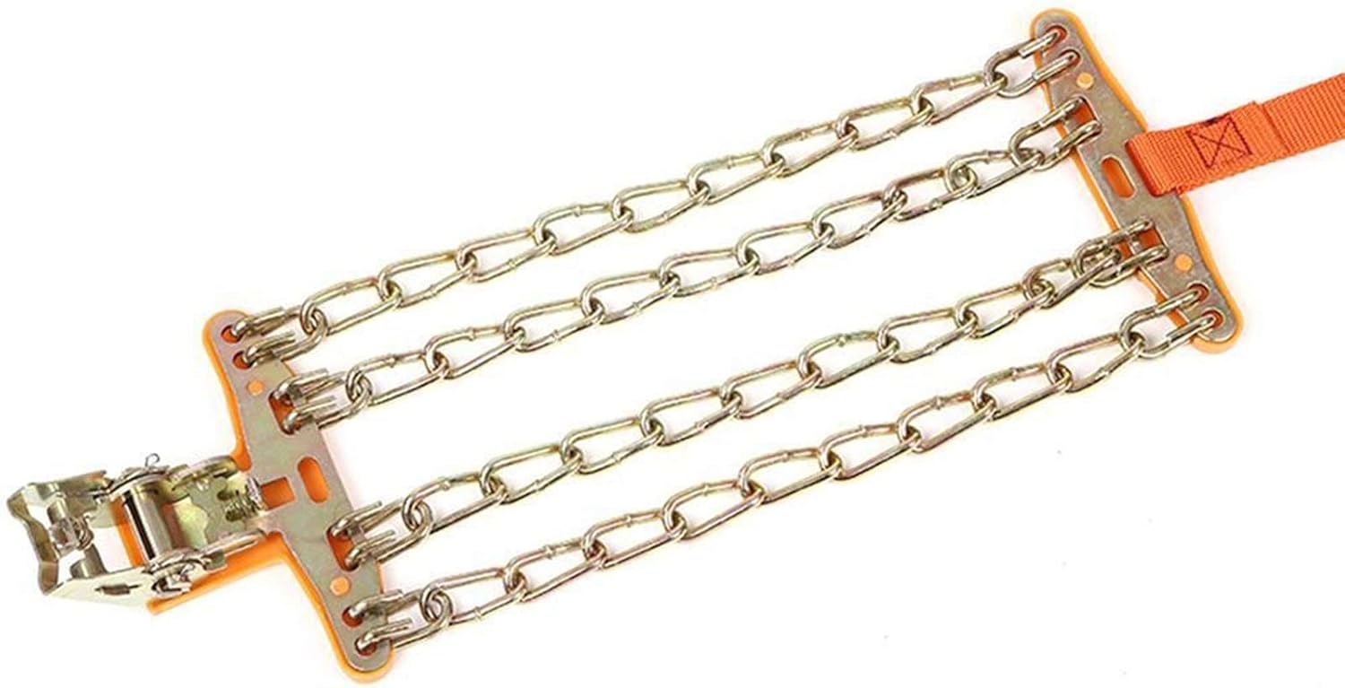 BUSUANZI Car Snow Chain 4Pcs Car Snow Chain, Emergency Wear