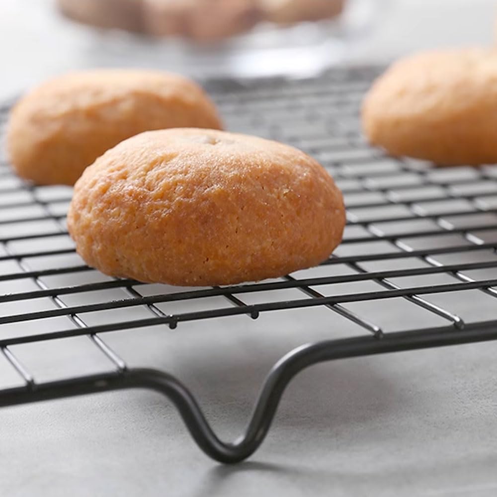 3 Pezzi Griglia Acciaio Inox, 40cm Griglia di Raffreddamento, Griglia Forno Universale, Griglia per Glassare Dolci, Griglia da Forno, Griglia Rettangolare per Raffreddamento Cottura