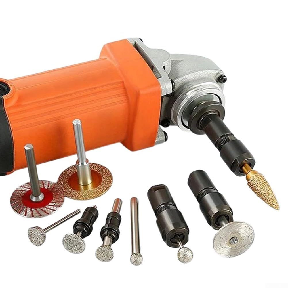 Accessori per smerigliatrice angolare, 2 Adattatore modificato per smerigliatrice angolare, strumento di conversione per smerigliatrice Compatibilità M10