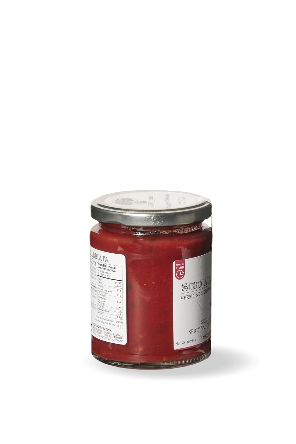 Arrabbiata spicy tomato sauce - Traditional Sicilian Recipe - 10.23 oz image 3