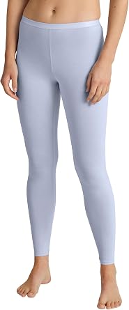 Calida Natural Comfort Womens Leggings | Swiss Pima Cotton Blend | Temperature Regulating Base Layer | Oeko-TEX Certified