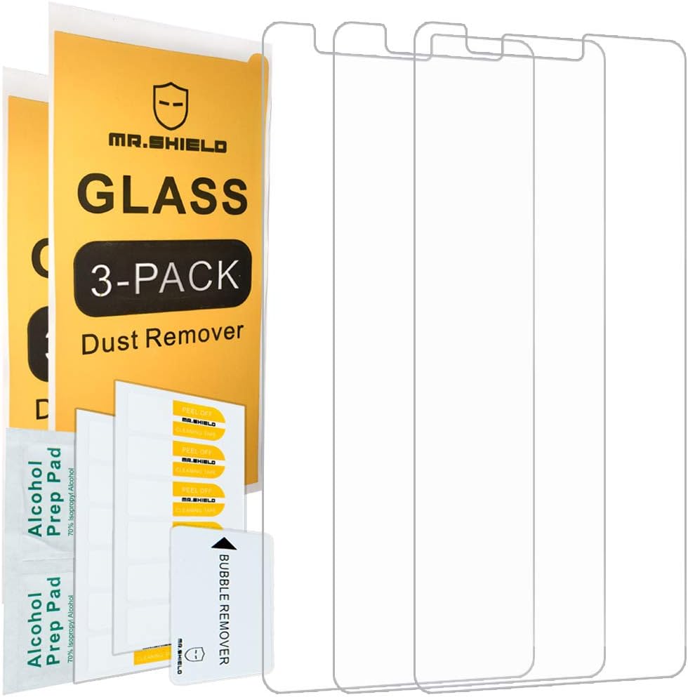 Mr.Shield [3-PACK] Designed For Nokia (3.1 A) / Nokia (3.1A) [Tempered Glass] Screen Protector with Lifetime Replacement