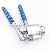 Vista 4 de Máquina taponadora de botellas de perfume 0.512 in Tapa de acero inoxidable Máquina de sellado manual Alicates de glándula manual Mango