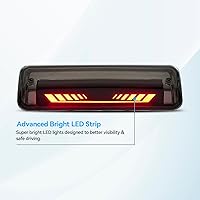 Vista 4 de Tercera 3 luz de freno para Ford F150 2004-2008, Ford Explorer Sport Trac06-08 Lincoln Mark LT - Lámpara trasera trasera de cabina central, lente