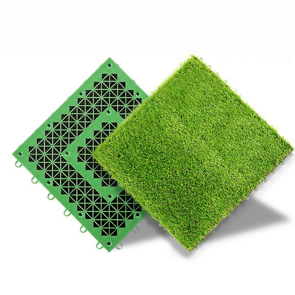 Gazon synthétique auto-drainant haute densité pour décoration élégante
