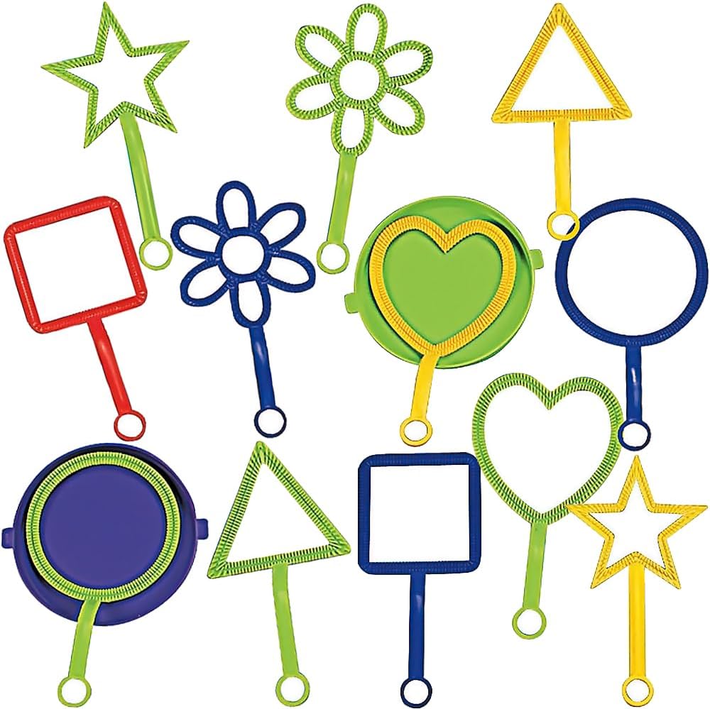 Bubble Wand Set, Kids Bubbles Toys