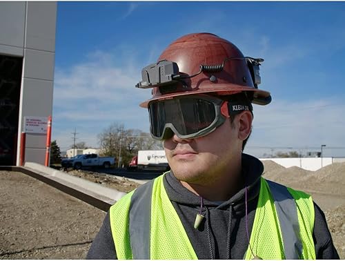 Miniatura 6 de Klein Tools 60482 Lentes de seguridad OTG de tinte gris, lente de repuesto óptica, protección ocular PPE clase 1, antivaho, resistente a los