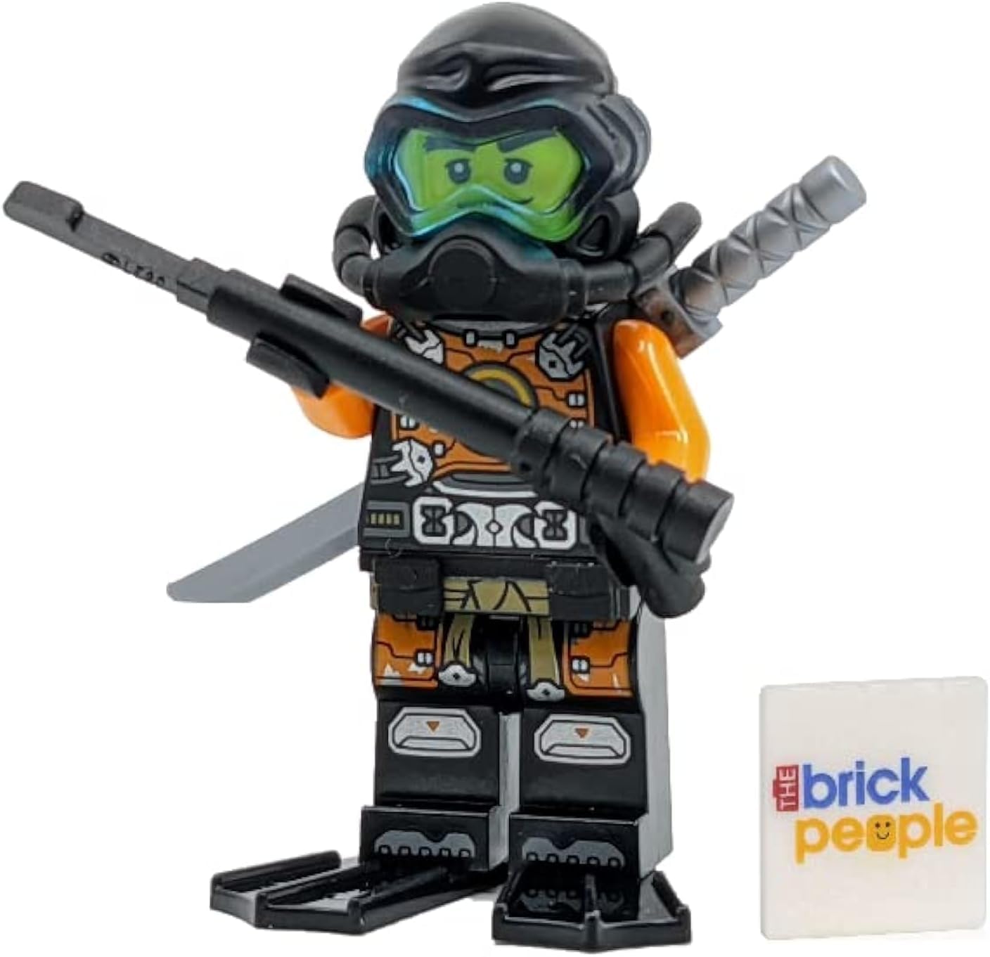 LEGO Ninjago Seabound Cole in Scuba Gear with Harpoon Gun