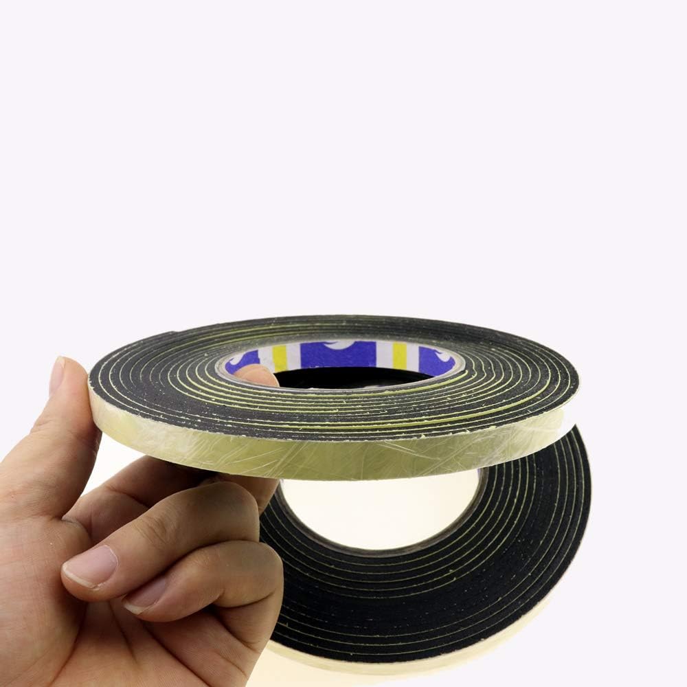 HUWAIMI EVA RC 1/10 Foam Sponge Inserts Drift TIRE Street tire onroad tire Foam Tape Rim Foam 10mm wide/5mm Thickness (118“/300cm 2pcs)